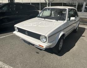 VW Golf Cabriolet White Special 1.8, 97 PS